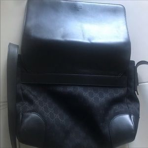 AUTHENTIC GUCCI MESSENGER/LAPTOP CROSSBODY BAG